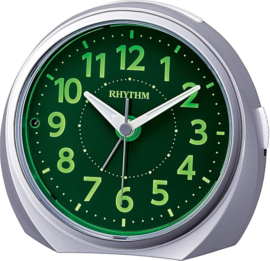 Amazon.co.jp: リズム(RHYTHM) 目覚まし時計 アナログ ルーク